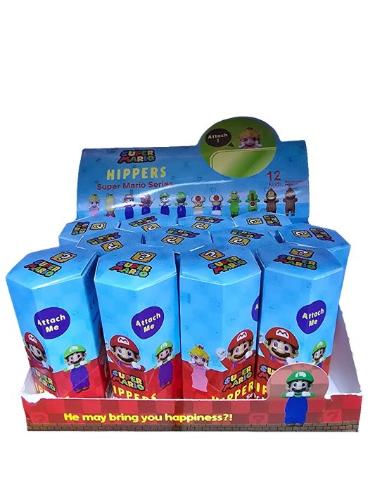 Super mario hippers - adhesive figures