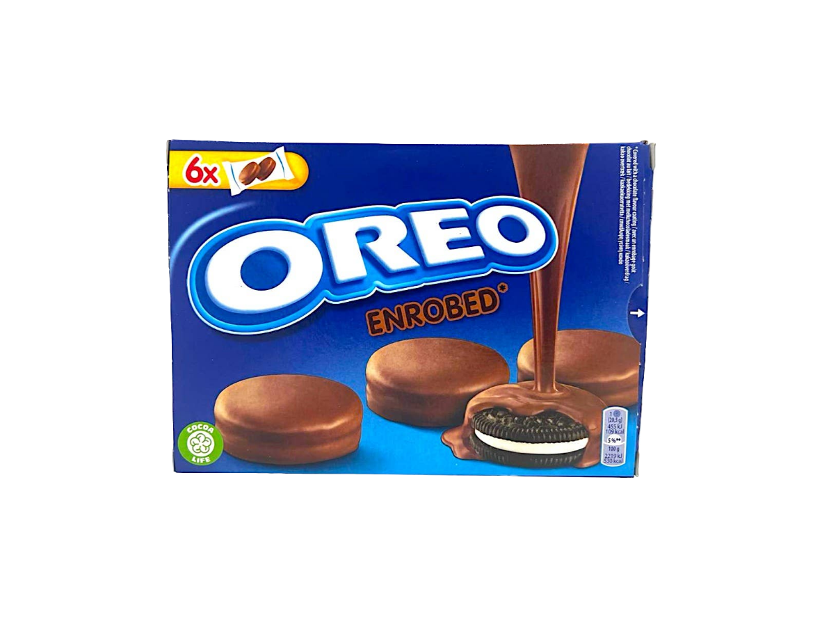 Oreo Cookies Enrobed Milk Chocolate