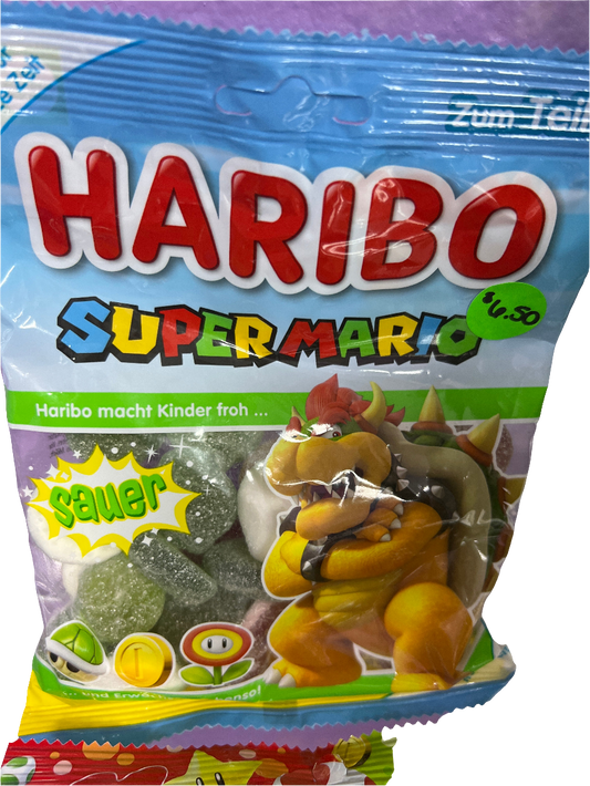 HARIBO - Super Mario Bowser Sour Gummy Candy (Germany)
