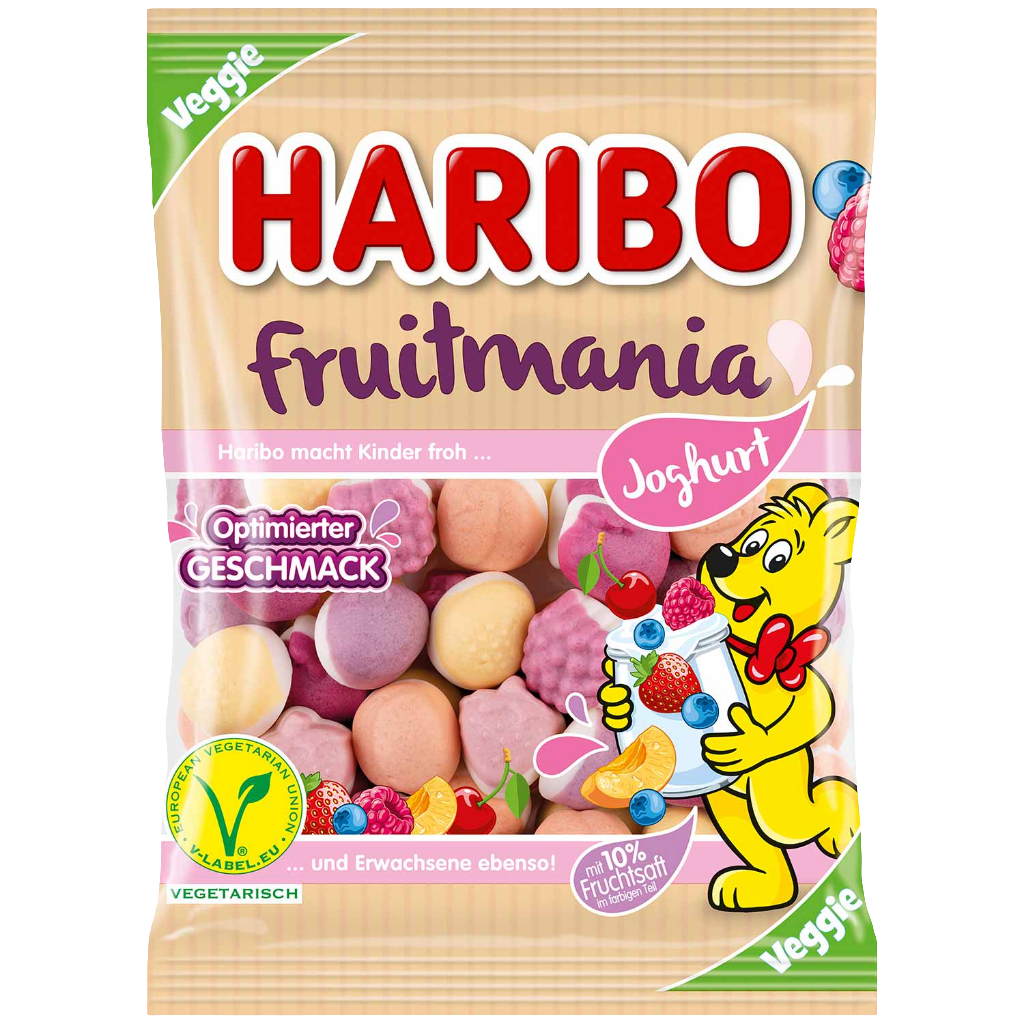 Haribo Fruitmania Joghurt 160g (Germany)