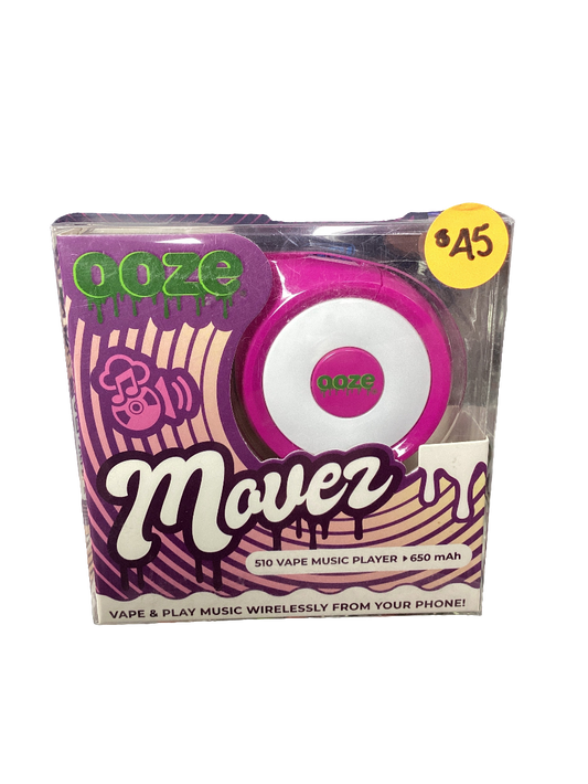 OOZE Movez Bluetooth Speaker 650mah 510 Battery with Charger - Purple
