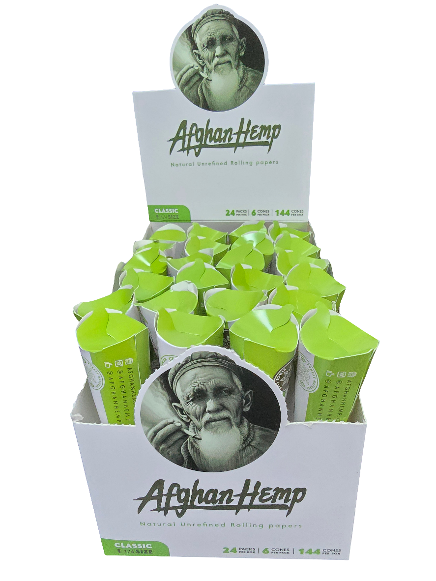 Afghan hemp cones 1 1/4