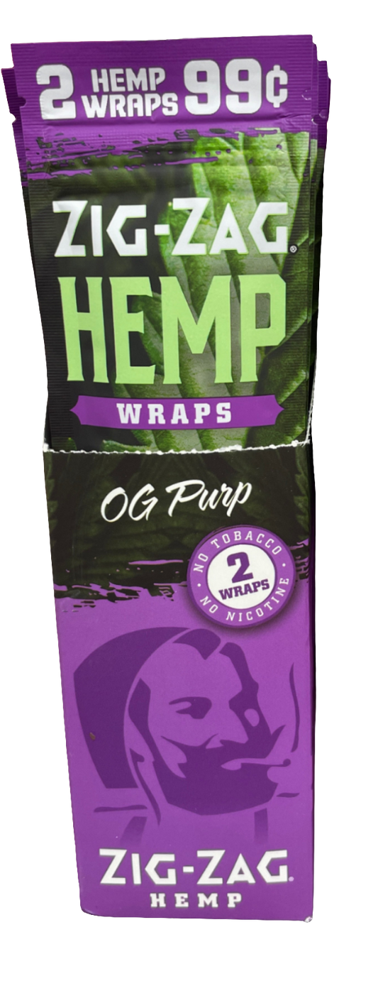 Zig Zag Wraps - Og Purp (2pack)