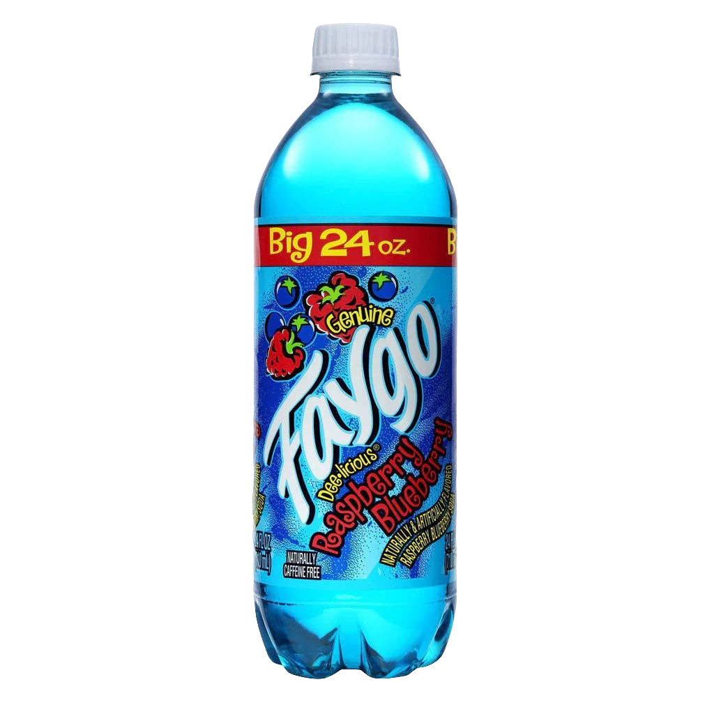 Faygo Raspberry & Blueberry 24oz