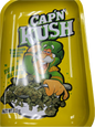 Cap’n Kush Rolling Tray - Yellow
