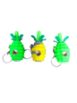 Mini Pineapple silicon pipe with Keychain