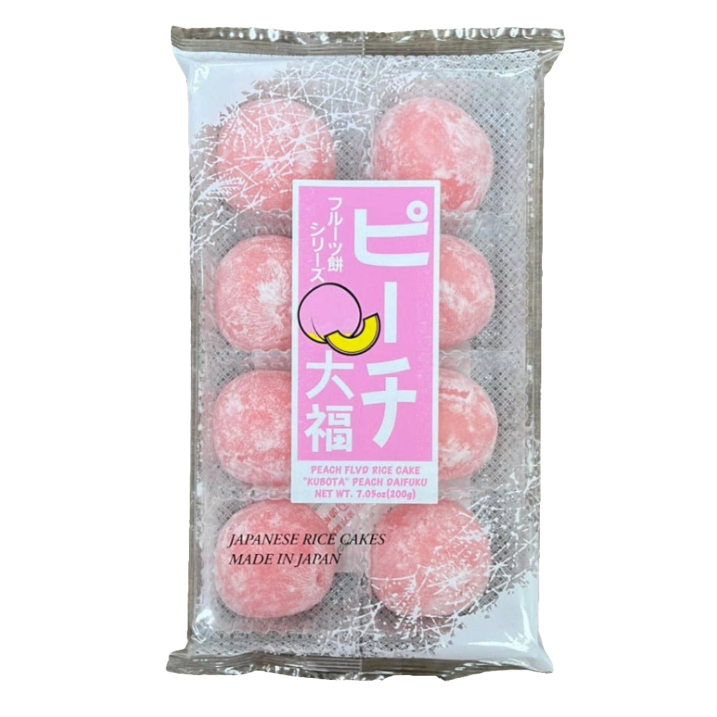 Kubota Baked Soft Mochi - Peach Flavor 200g (Japan)
