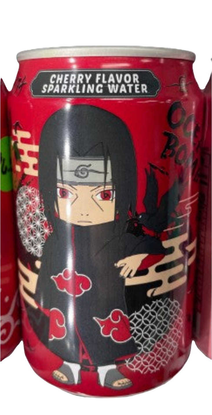 Ocean Bomb Naruto Cherry Sparkling Water - Taiwan Import
