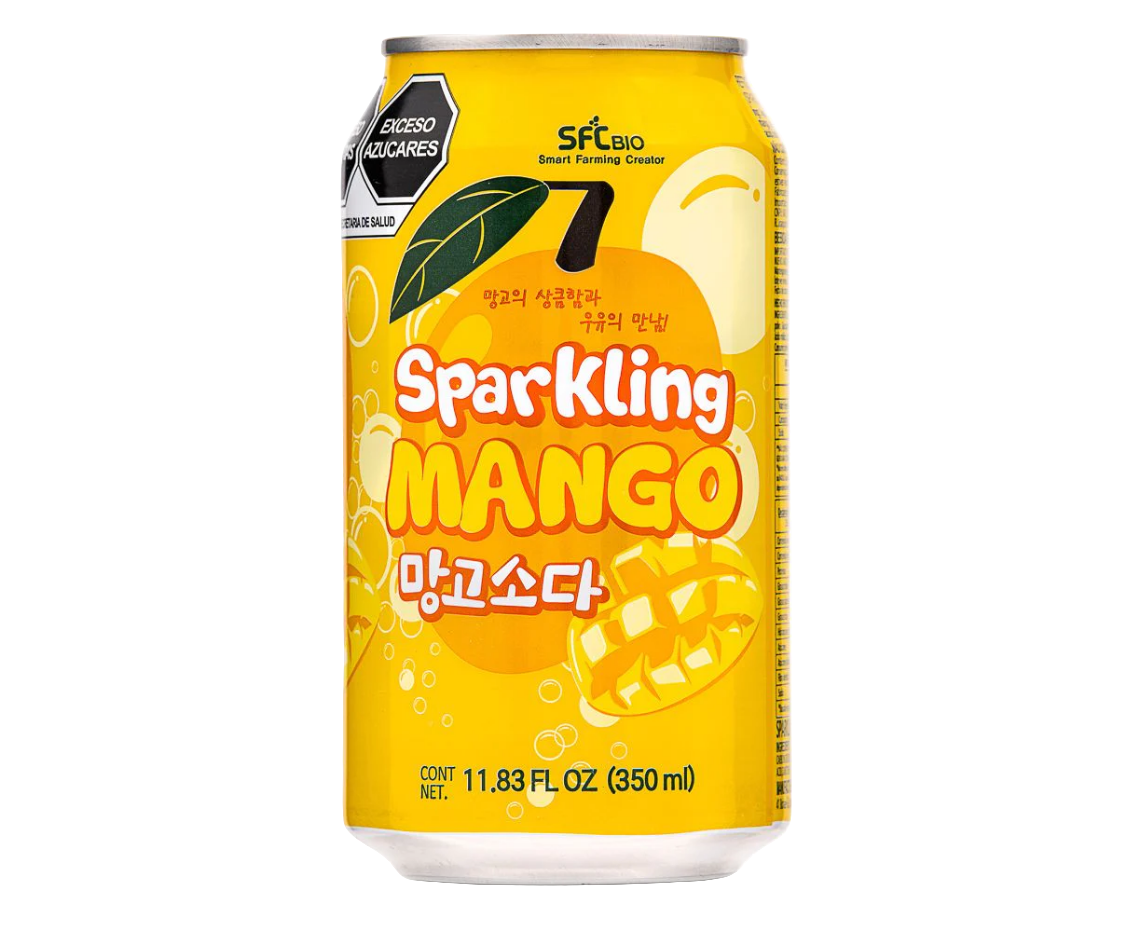 SFC Mango Flavored Soda Drink 350ml (Korea)