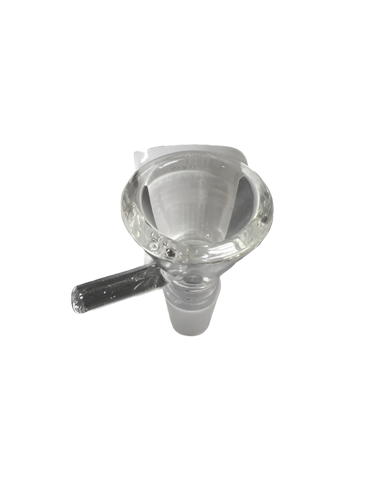 14mm Male Clear Martini w/ Flat Handle