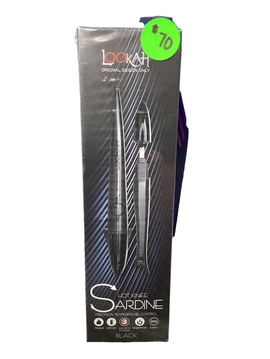 Lookah Sardine- Hot Knife for Concentrates - Black