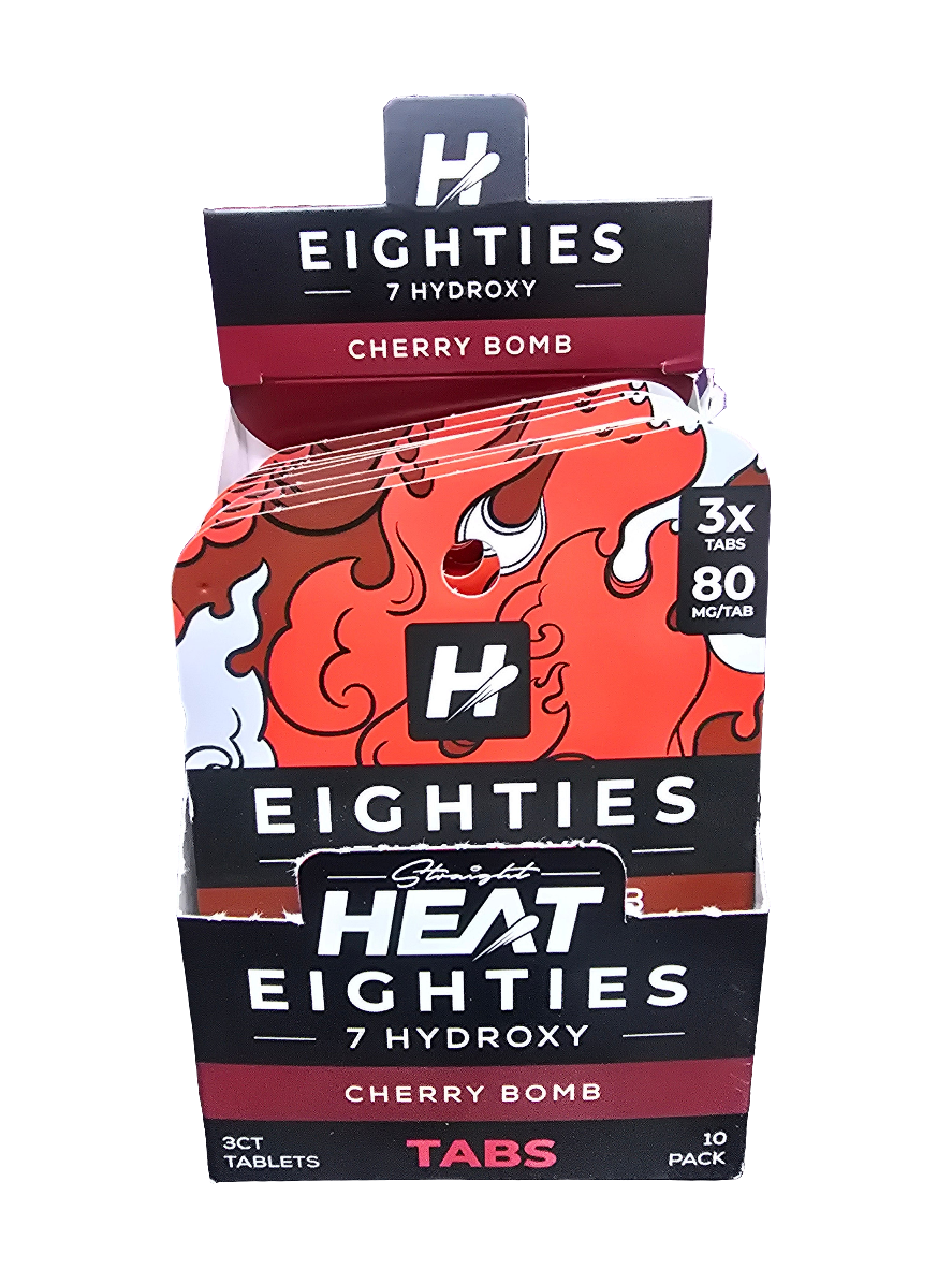 Eighties - 7-Hydroxy - cherry bomb - 80mg tab - 240mg pack