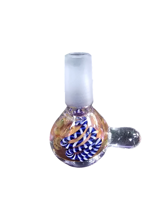 Bowl with snake design inside