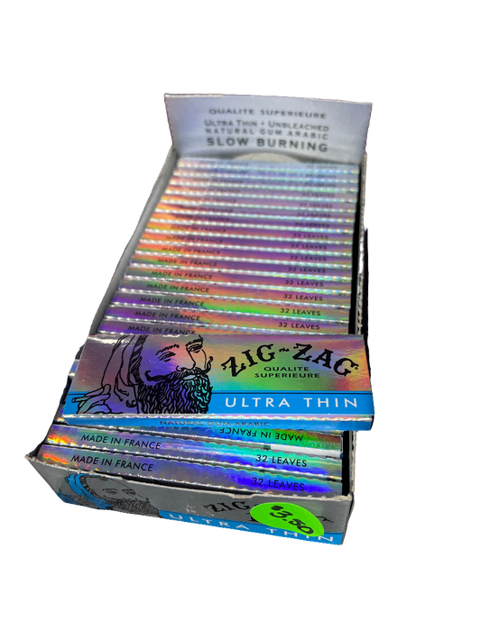 Zig Zag Ultra Thin Rolling Papers Single Booklet