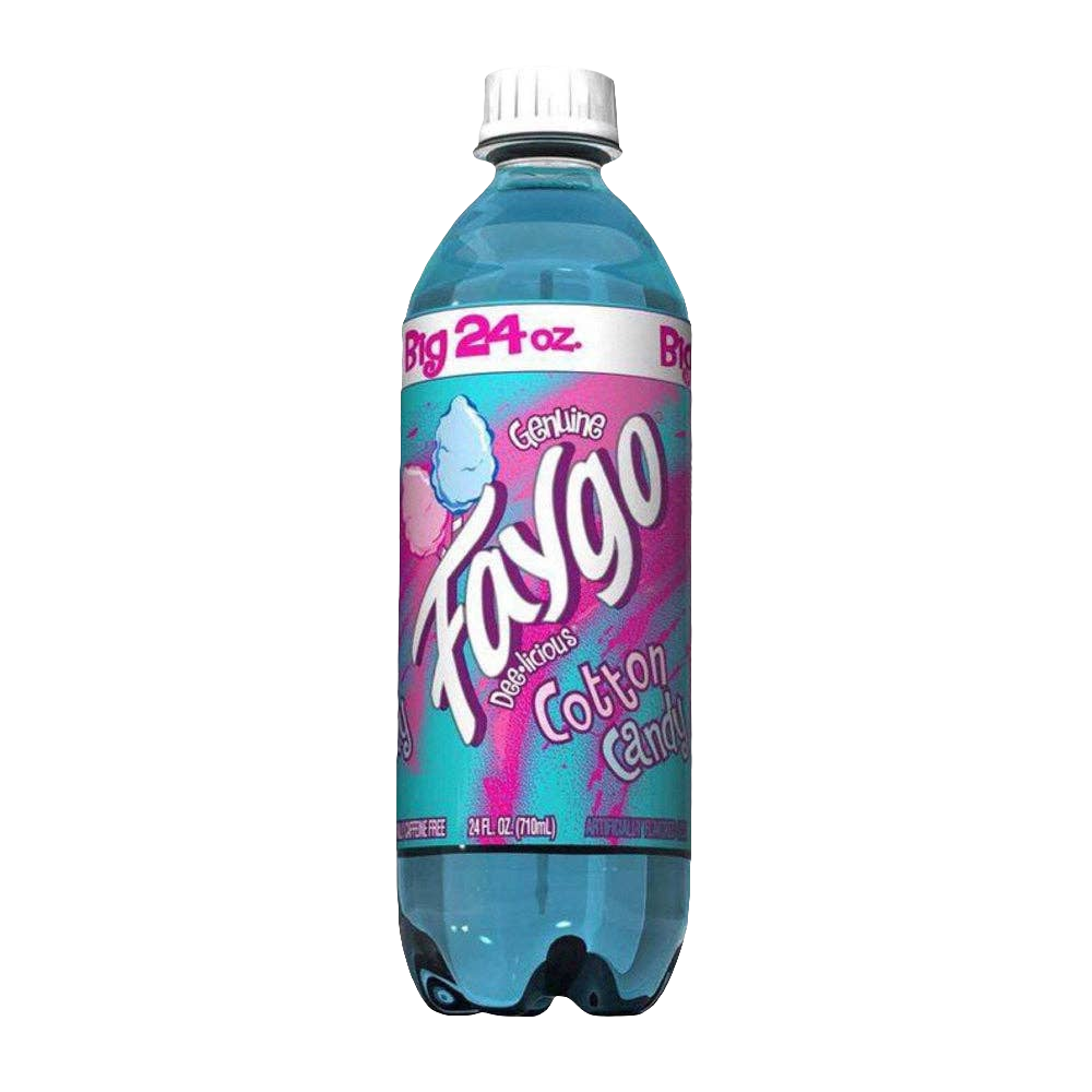 Faygo Cotton Candy Bottle (24oz) 6-Pack