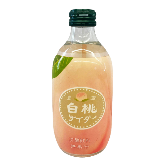 Tomomasu Peach Cider 300ml Glass Bottle (Japan)
