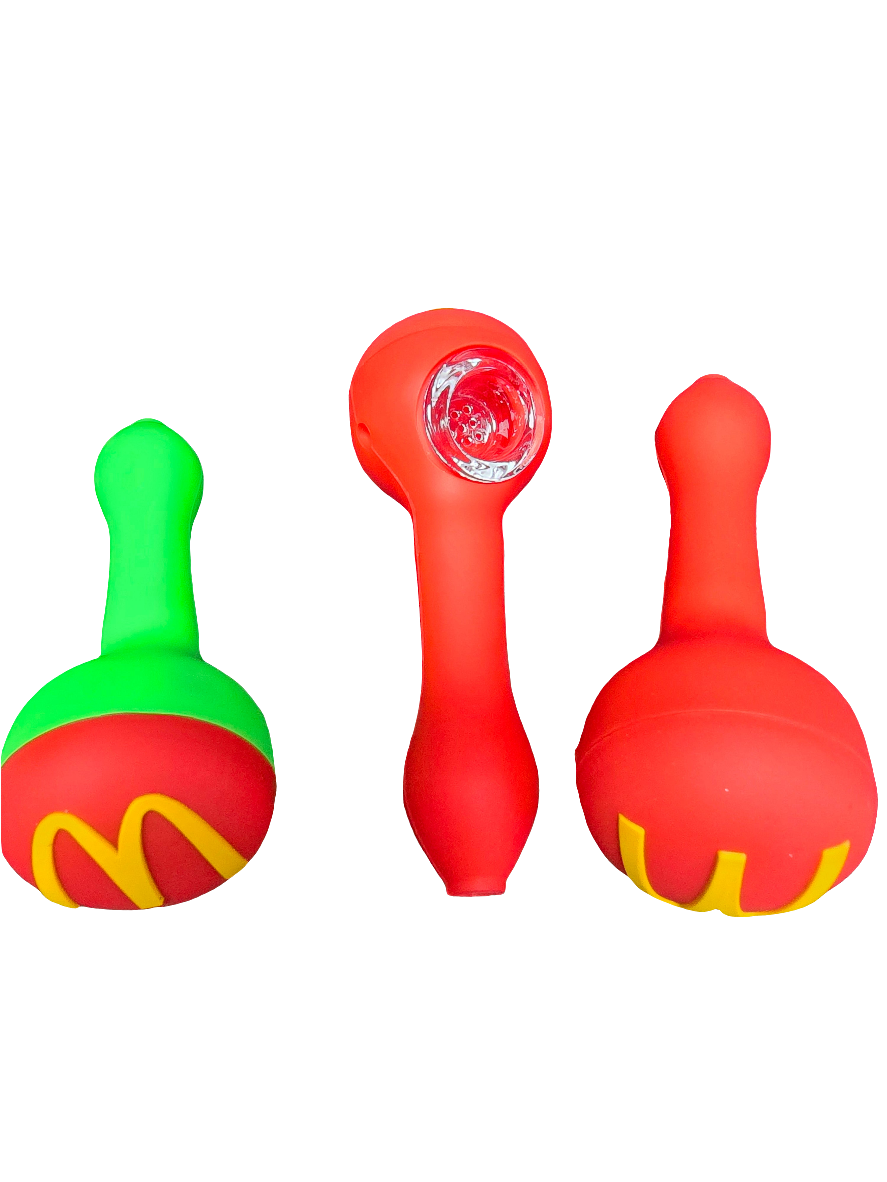 Mcdonald silicon hand pipe