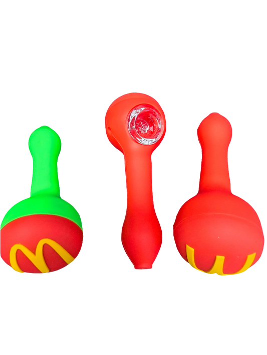 Mcdonald silicon hand pipe