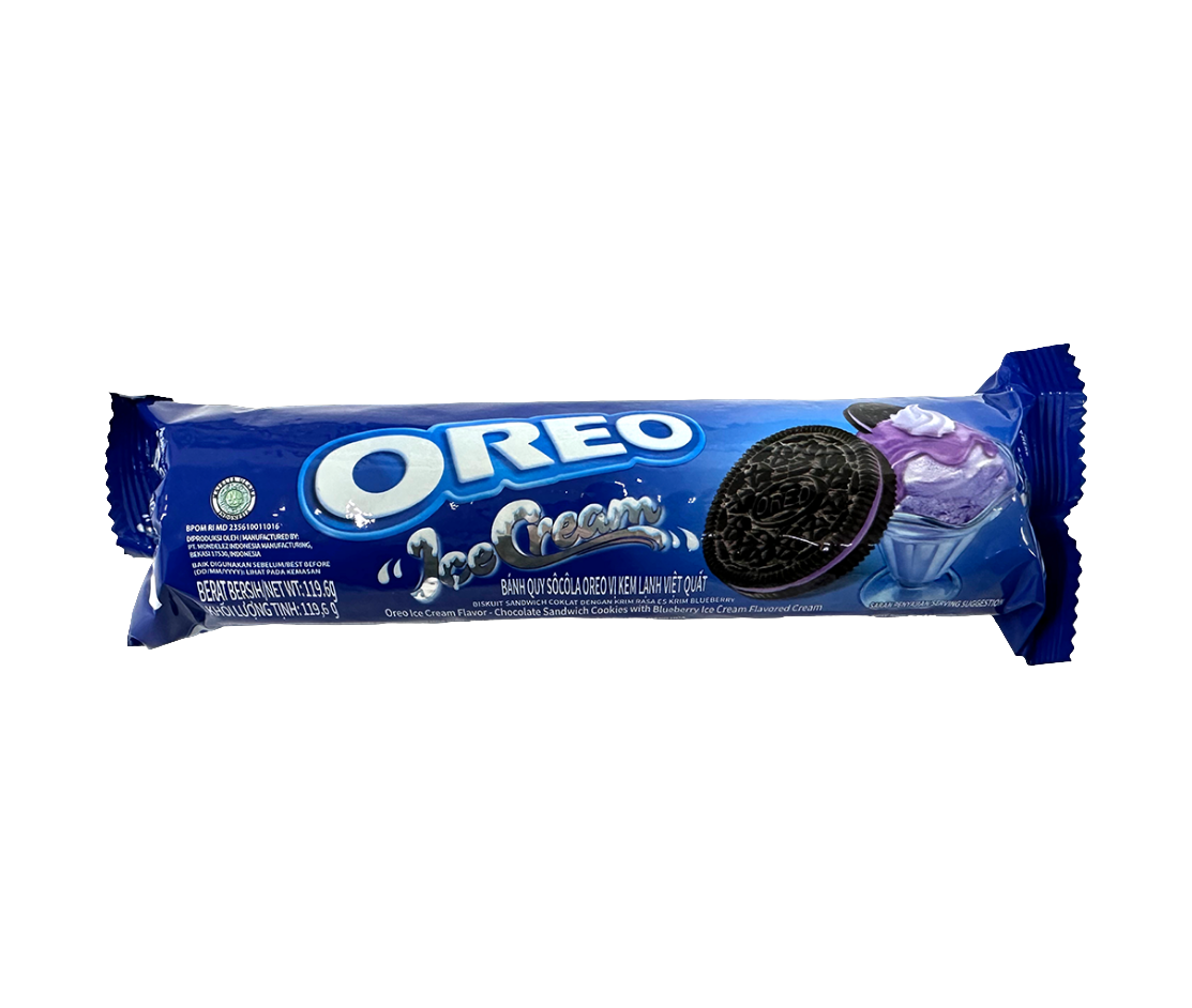 Oreo Blueberry Ice Cream Sandwich Cookies (Vietnam)
