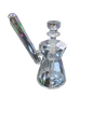 Grav Clear Hourglass Pocket Bubbler