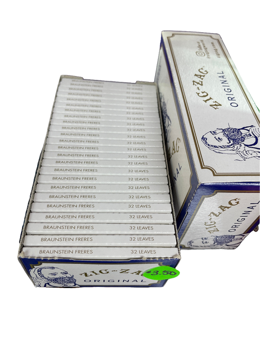 Zig Zag Original Rolling Papers Single Booklet