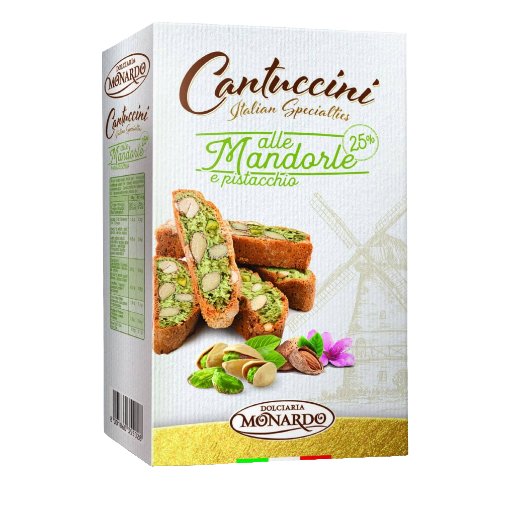 Monardo Cantuccini Pistachio 200g (Italy)