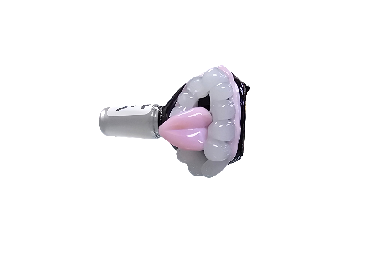 Tongue out bowl piece