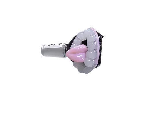 Tongue out bowl piece