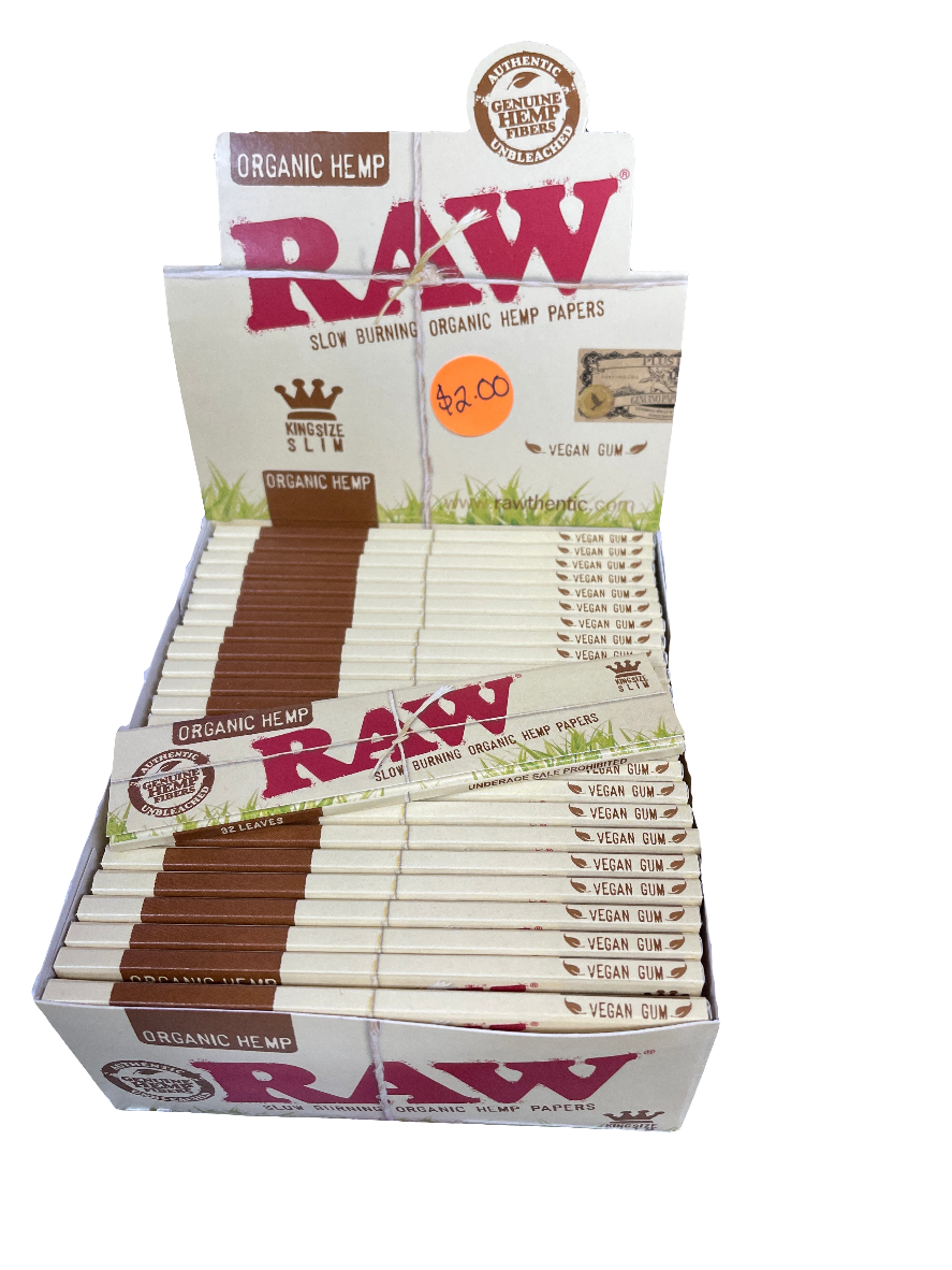 Raw Organic - King Size Slim Papers