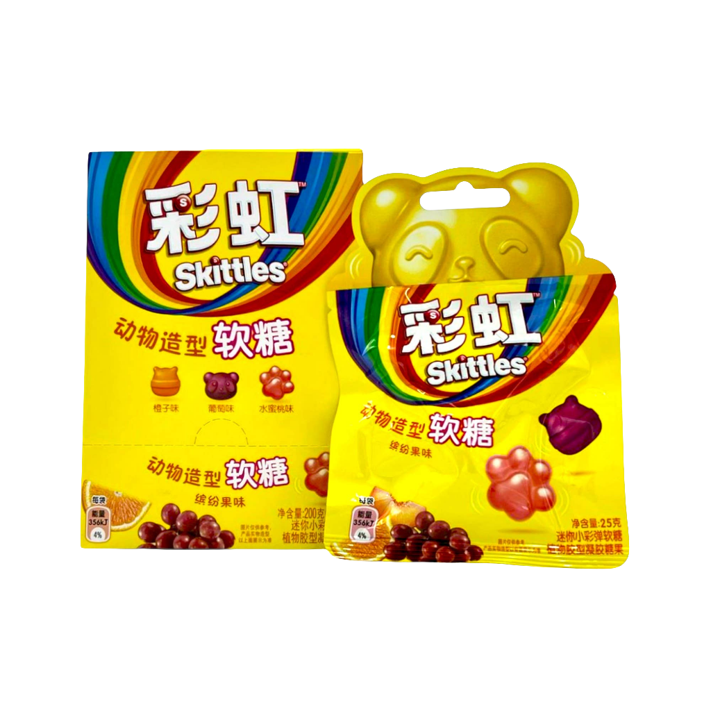 Skittles Mini - Colorful and Fruity Gummy ) (China)