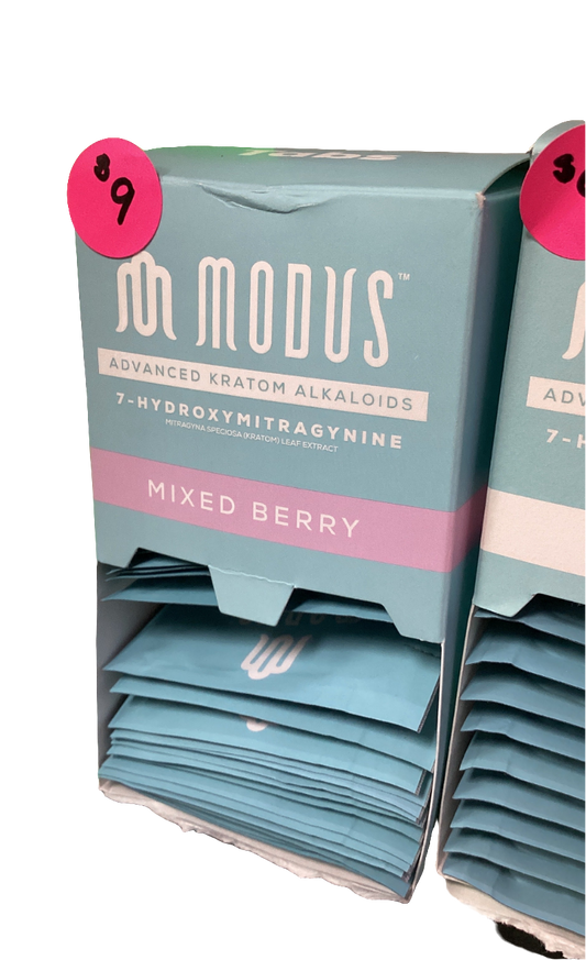 MODUS Advanced Kratom Alkaloids - 20mg - 1 Tab - Mixed Berry