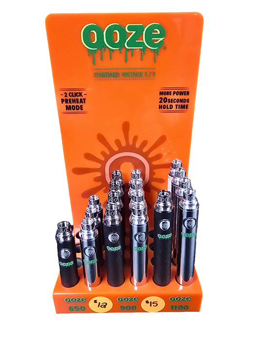 OOZE 510 Battery - 900mah - Black