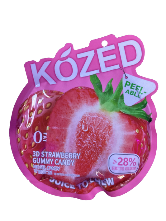 Kozed 3D Strawberry Gummy Candy