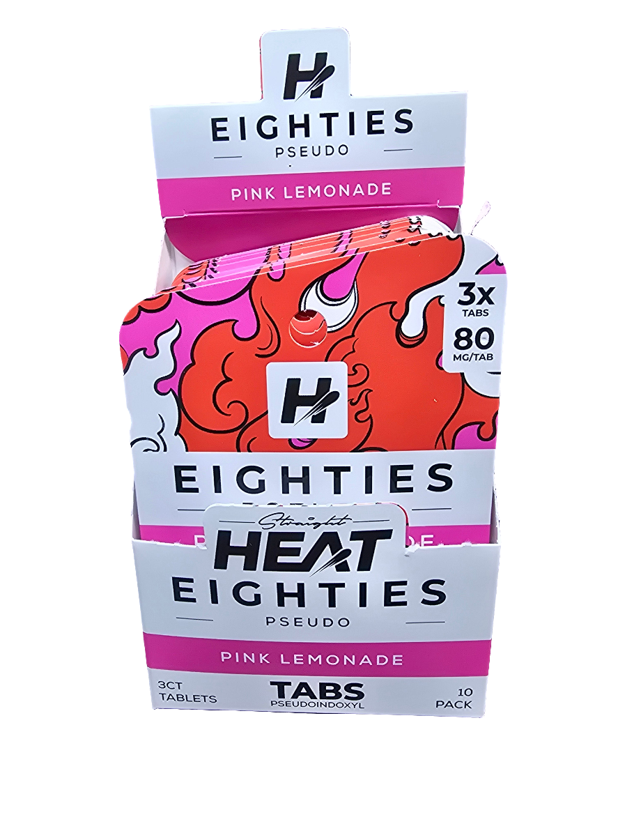 Eighties - pseudo - pink lemonade - 80mg tabs - 240mg packs