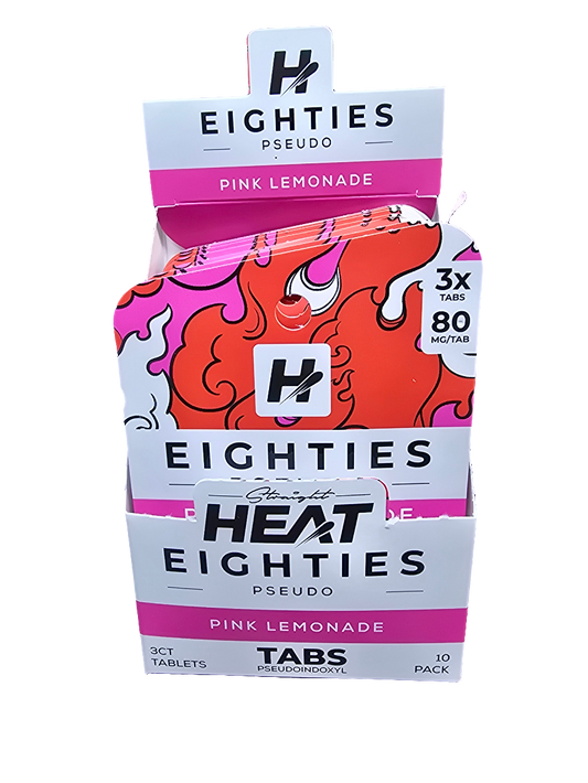Eighties - pseudo - pink lemonade - 80mg tabs - 240mg packs