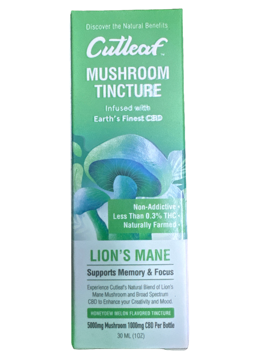 Cutleaf Mushroom Tincture 5000m/1000c (Lions Mane)