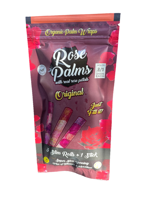 Rose Palms Original Slim Rolls (3 pack)