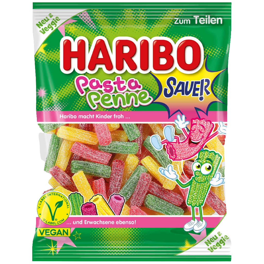 Haribo Pasta Penne Sauer 160g (Germany)