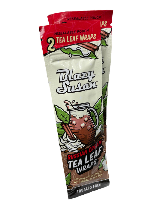 Blazy Susan Tea Leaf Wraps - Russian Cream