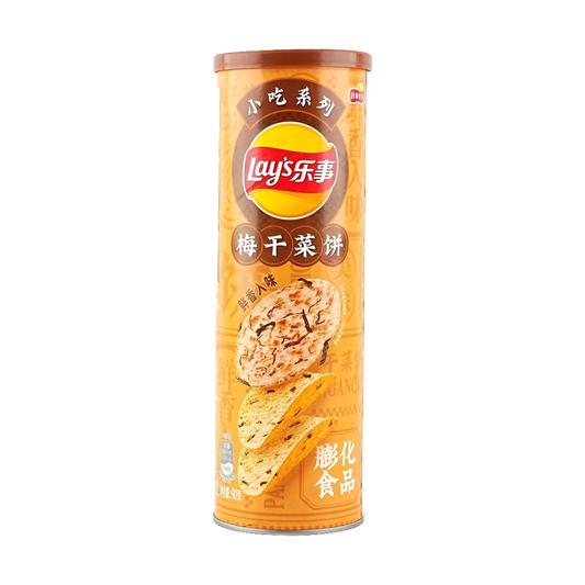 Lays Chips Umeboshi Vegetable Pancake Flavor 90g (Limited Edition)