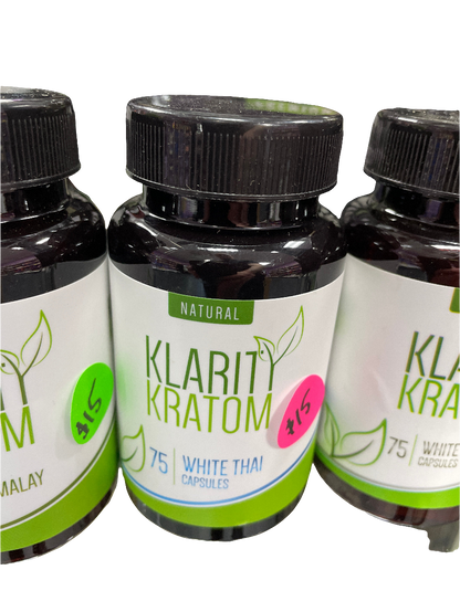 Klarity Kratom - White Thai 700mg (75ct)