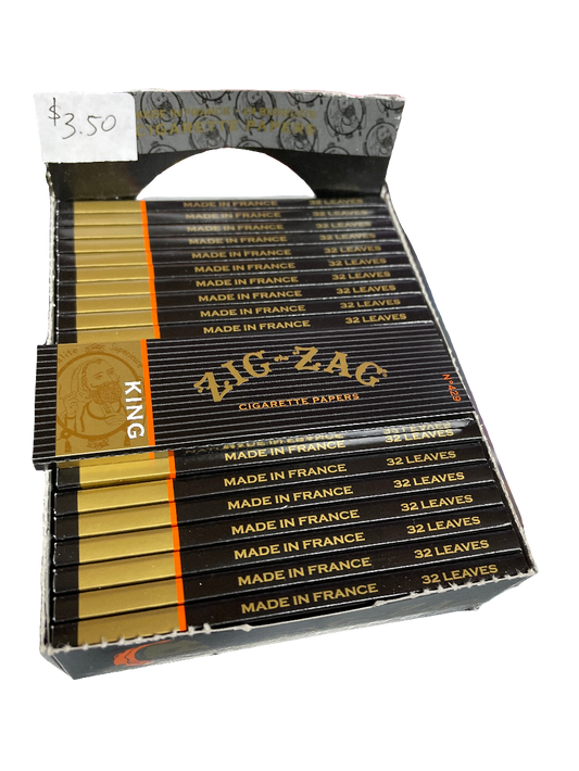 Zig Zag King Size Papers Single Booklet