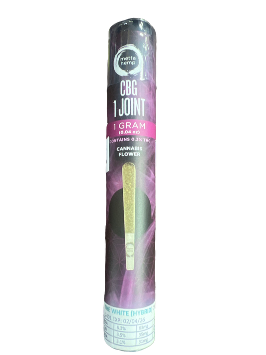 Meta Hemp Cbg Joint - The White - Hybrid