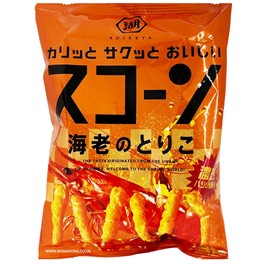 Sucorn Shrimp Flavor Corn Snack 70g (Japan)