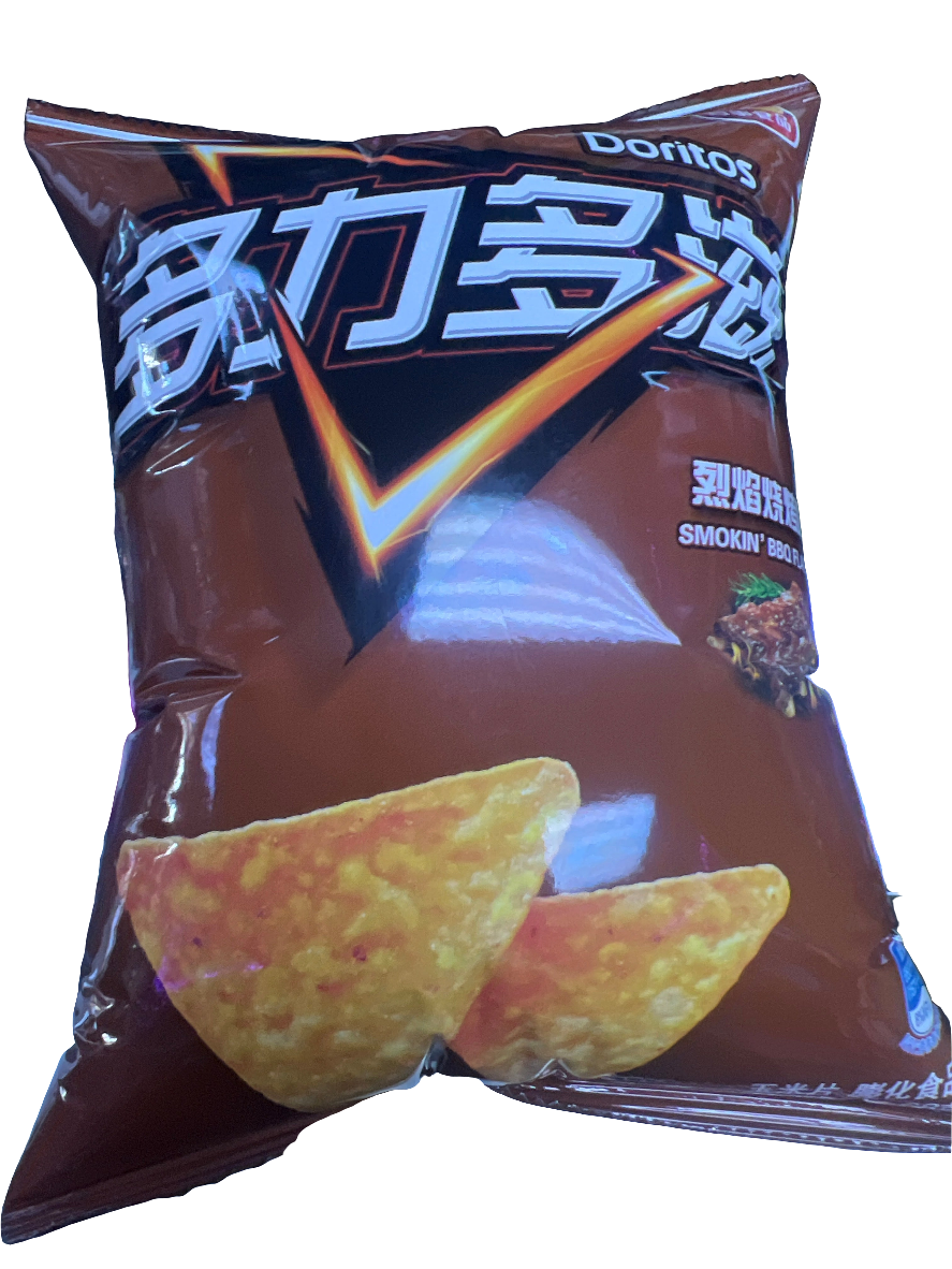 Doritos smokin bbq -china