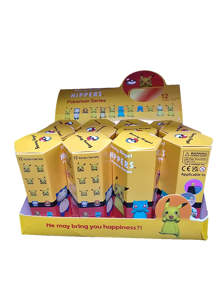 Pokemon hippers - adhesive figures