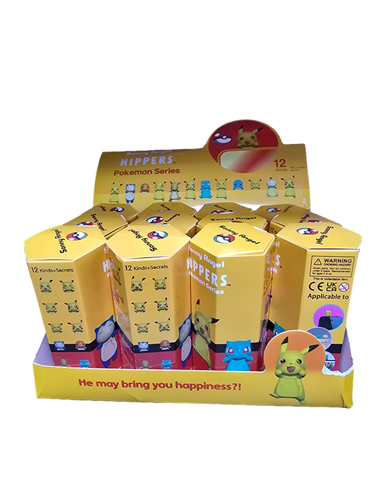 Pokemon hippers - adhesive figures