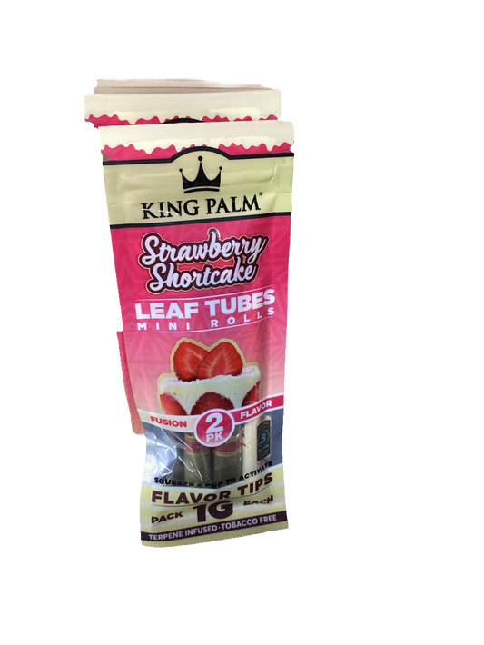 King Palm Strawberry Shortcake Mini Palm Rolls (2 Pack)
