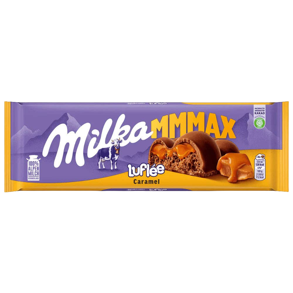 Milka Max Luflee Caramel 250g (Germany)