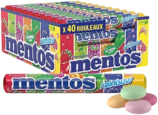 Mentos Rainbow (37.5g) Holland (40ct)